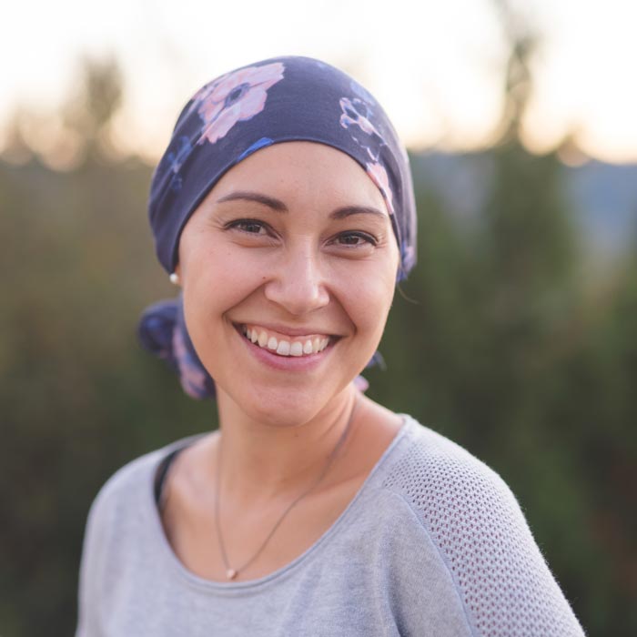 Woman standing and smiling in Greater Maryland
